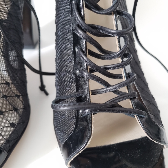 Jessica Bedard | Open-toe Lace-up Boots - Picture 8 of 13